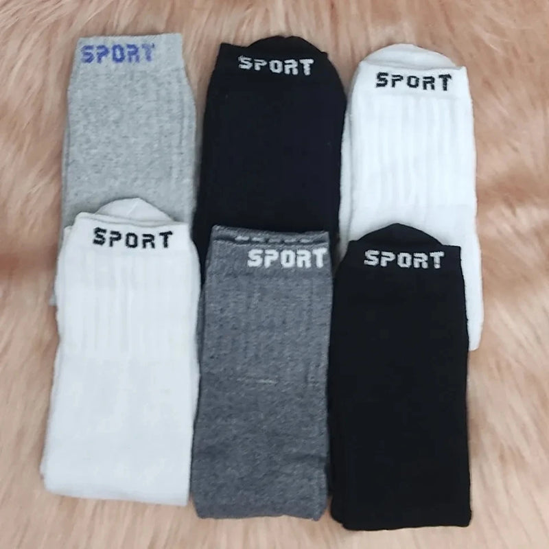 Conforto e Performance para Seu Dia a Dia Kit de 6 Pares de Meias Masculinas Esportivas